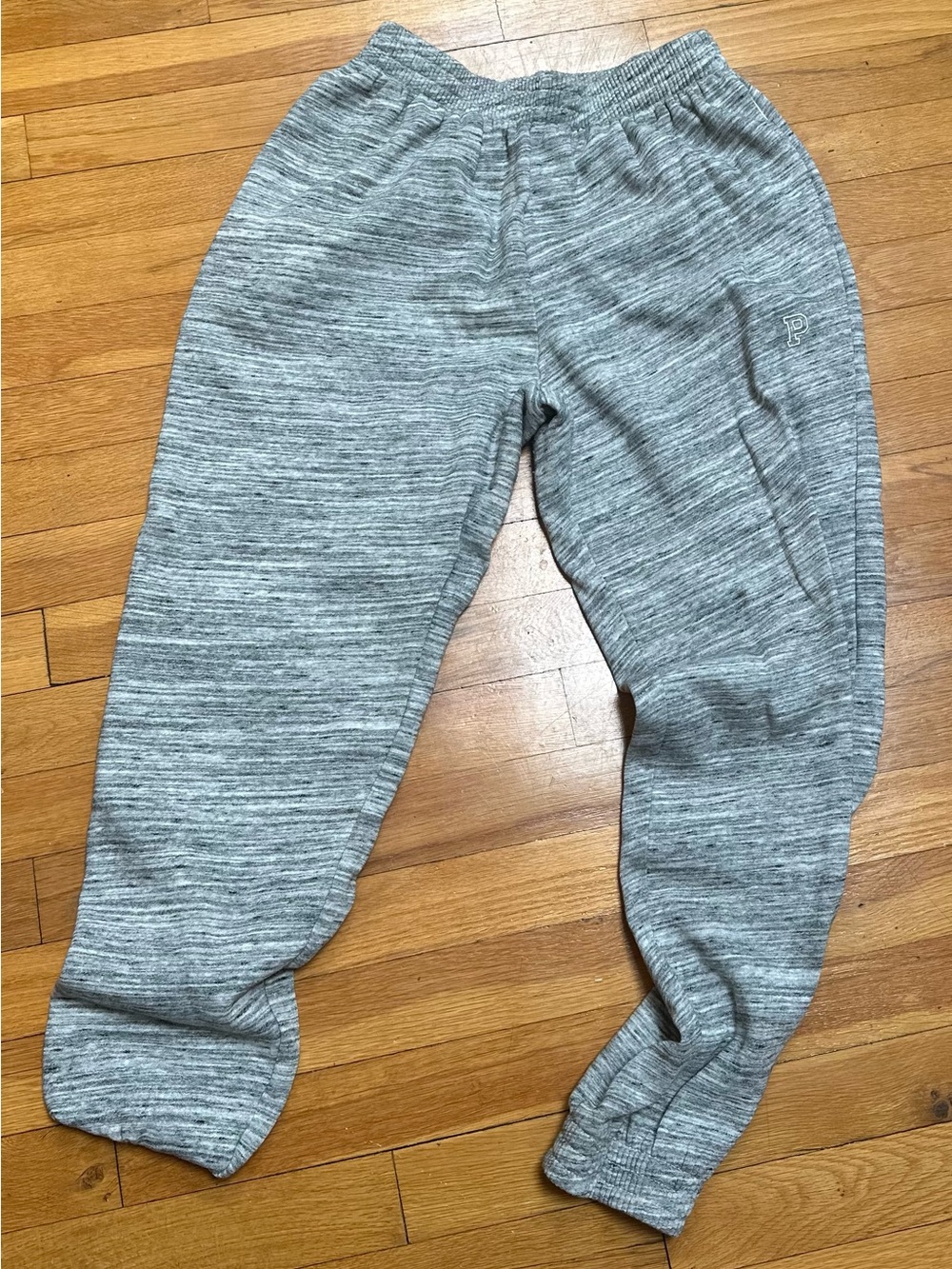 PINK Victoria's Secret Gray Heather Jogger Sweatpants - Picture 1 of 1